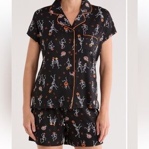 Trick or treat black pajamas